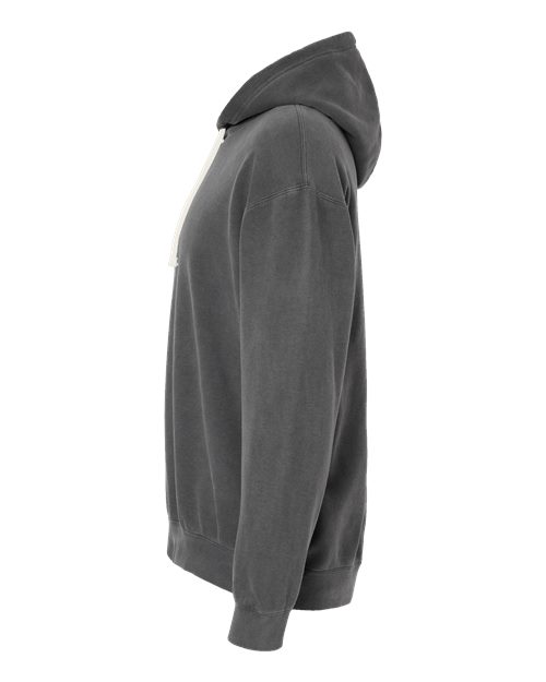 Comfort Colors 1467, Unisex Garment-dyed Lightweight Hooded Sweatshirt, Pepper