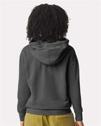Comfort Colors 1467, Unisex Garment-dyed Lightweight Hooded Sweatshirt, Pepper