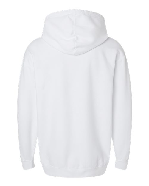 Comfort Colors 1467, Unisex Garment-dyed Lightweight Hooded Sweatshirt, White