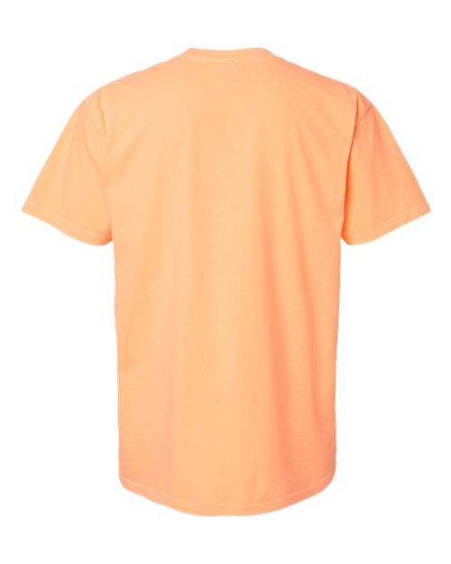 Comfort Colors 1717, Unisex Garment-dyed Heavyweight T-shirt, Neon Cantaloupe
