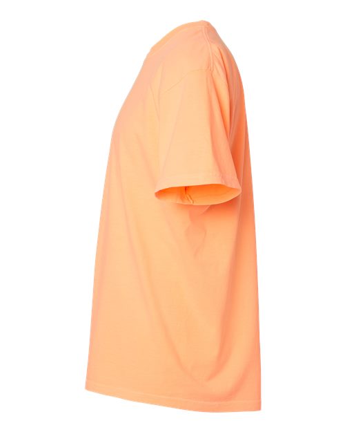 Comfort Colors 1717, Unisex Garment-dyed Heavyweight T-shirt, Neon Cantaloupe