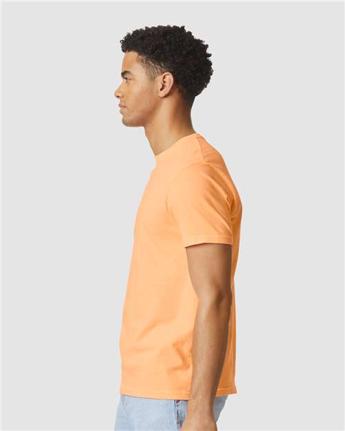 Comfort Colors 1717, Unisex Garment-dyed Heavyweight T-shirt, Neon Cantaloupe
