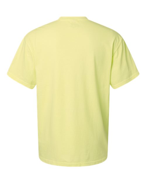 Comfort Colors 1717, Unisex Garment-dyed Heavyweight T-shirt, Neon Lemon