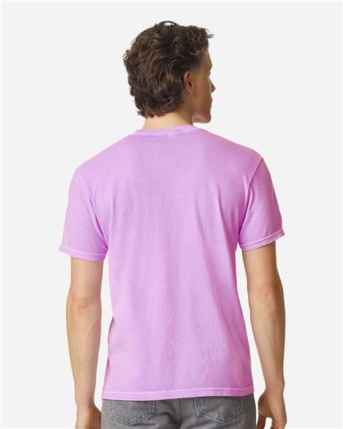 Comfort Colors 1717, Unisex Garment-dyed Heavyweight T-shirt, Neon Violet