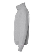 Champion S450, Unisex Powerblend Quarter-zip Pullover, Light Steel