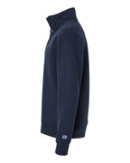 Champion S450, Unisex Powerblend Quarter-zip Pullover, Navy