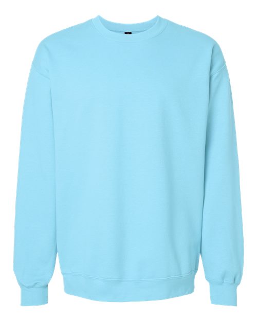 Gildan 9351, Sf000 Unisex Softstyle Midweight Crewneck Sweatshirt, Sky