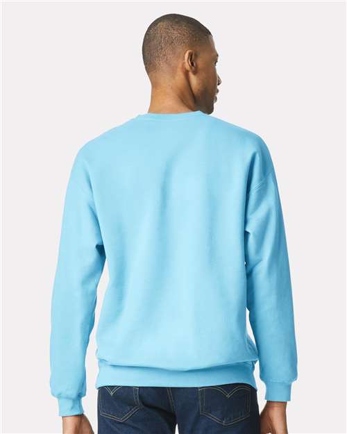 Gildan 9351, Sf000 Unisex Softstyle Midweight Crewneck Sweatshirt, Sky