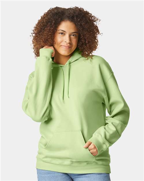Gildan SF500, Unisex Softstyle Midweight Hooded Sweatshirt, Pistachio