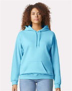 Gildan 9352, Sf500 Unisex Softstyle Midweight Hooded Sweatshirt, Sky