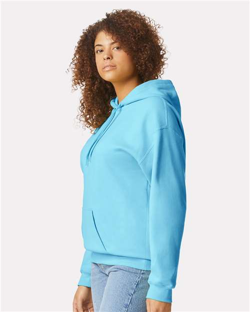 Gildan SF500, Unisex Softstyle Midweight Hooded Sweatshirt, Sky