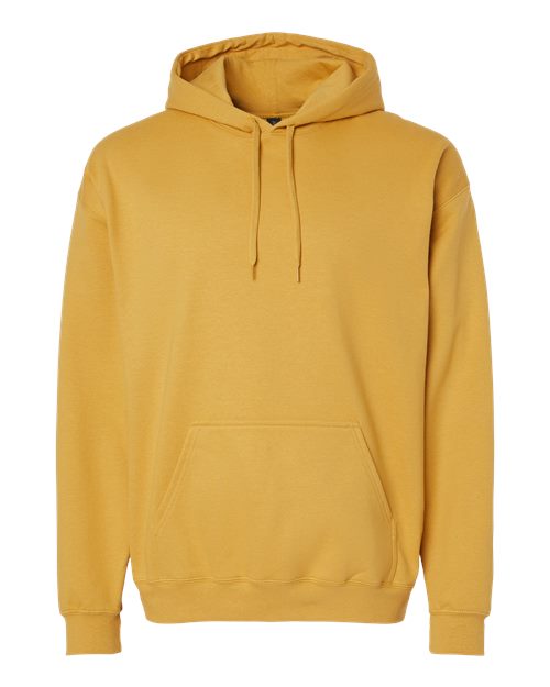 Gildan 9352, Sf500 Unisex Softstyle Midweight Hooded Sweatshirt, Mustard