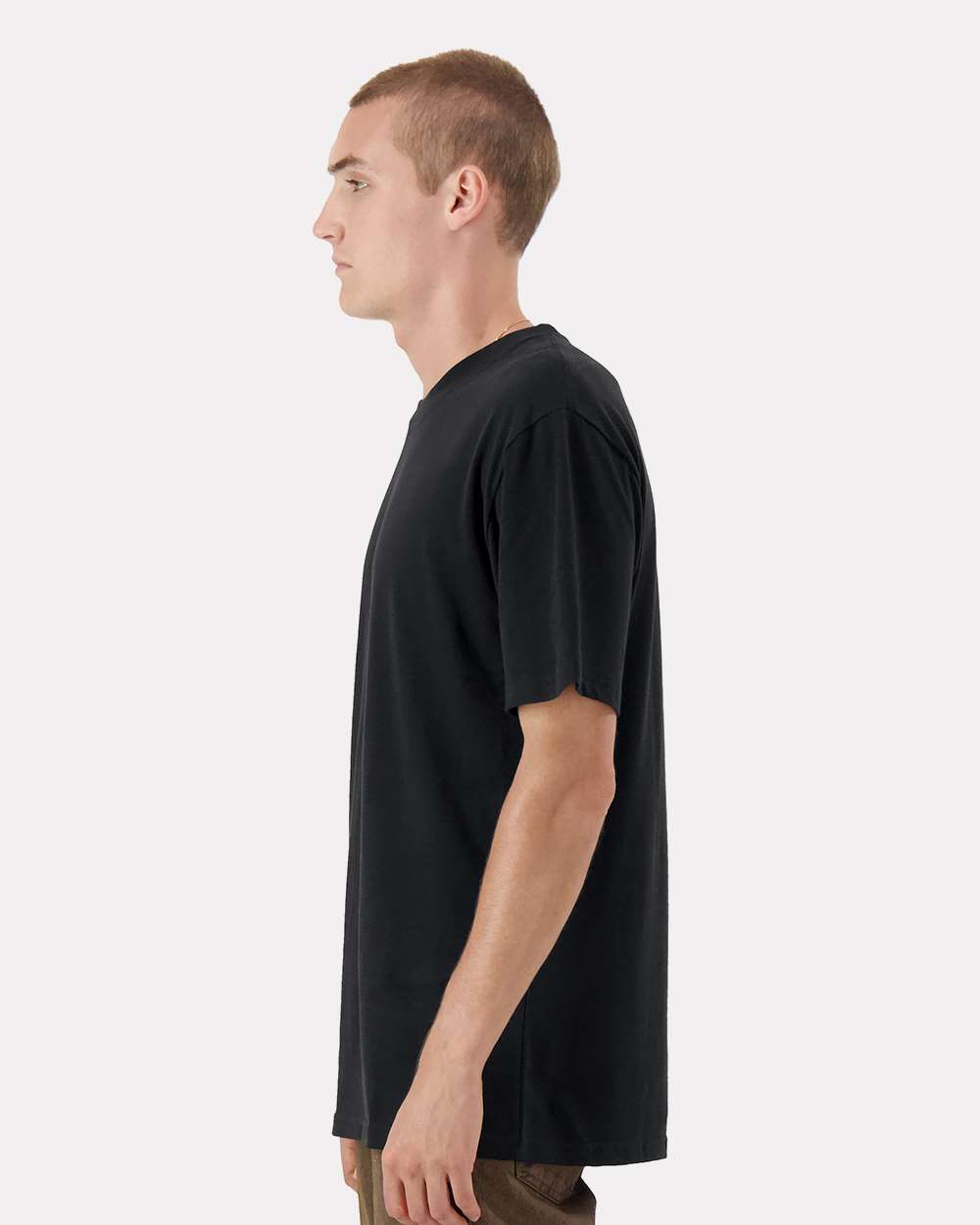 American Apparel 5389, T-Shirts - Premium, Sueded Black