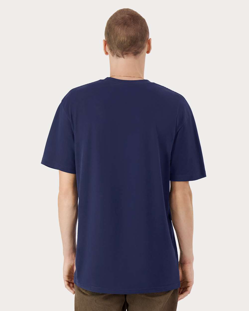 American Apparel 5389, T-Shirts - Premium, Sueded Navy