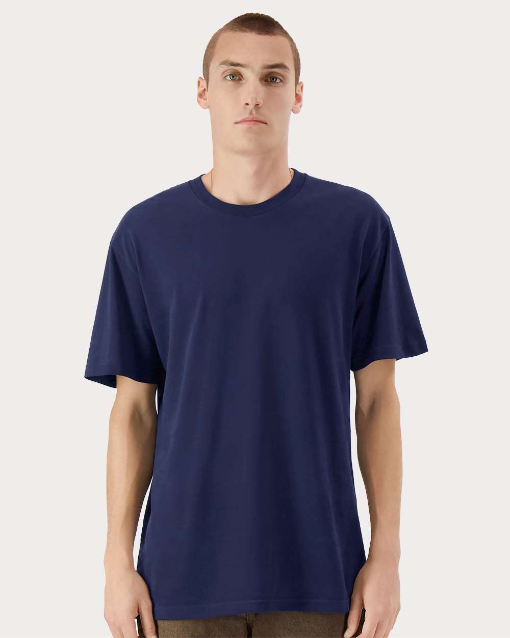 American Apparel 5389, T-Shirts - Premium, Sueded Navy