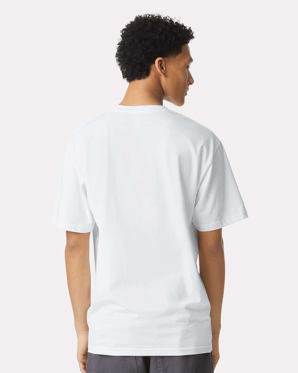 American Apparel 5389, T-Shirts - Premium, Sueded White