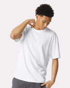 American Apparel 5389, T-Shirts - Premium, Sueded White