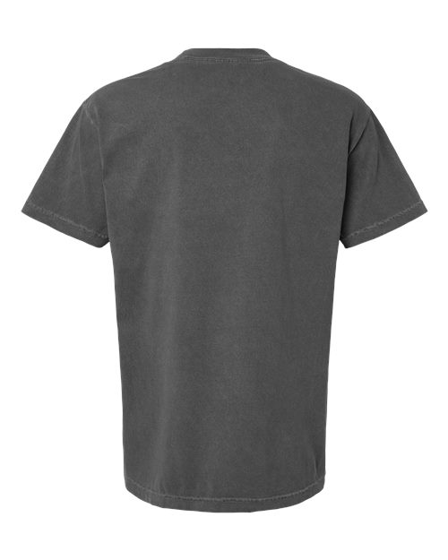 American Apparel 1301GD, Unisex Heavyweight Cotton Garment-dyed Tee, Faded Black