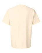 American Apparel 1301GD, Unisex Heavyweight Cotton Garment-dyed Tee, Faded Cream