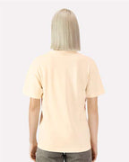 American Apparel 1301GD, Unisex Heavyweight Cotton Garment-dyed Tee, Faded Cream