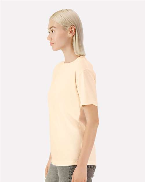 American Apparel 1301GD, Unisex Heavyweight Cotton Garment-dyed Tee, Faded Cream