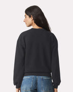 American Apparel RF494, Fleece - Premium - Crew, Black
