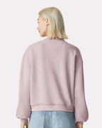 American Apparel RF494, Fleece - Premium - Crew, Blush