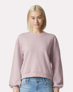 American Apparel RF494, Fleece - Premium - Crew, Blush