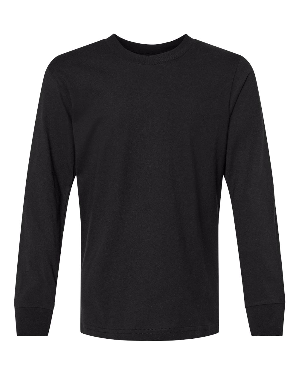 Next Level 3311, T-Shirts - Long Sleeve, Black