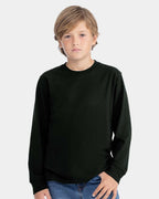 Next Level 3311, T-Shirts - Long Sleeve, Black
