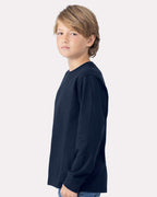 Next Level 3311, T-Shirts - Long Sleeve, Midnight Navy