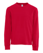 Next Level 3311, T-Shirts - Long Sleeve, Red