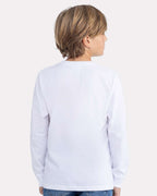 Next Level 3311, T-Shirts - Long Sleeve, White