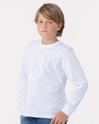 Next Level 3311, T-Shirts - Long Sleeve, White