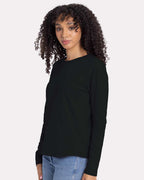 Next Level 3911, T-Shirts - Long Sleeve, Black