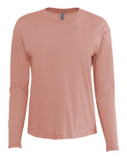 Next Level 3911, T-Shirts - Long Sleeve, Desert Pink