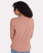Next Level 3911, T-Shirts - Long Sleeve, Desert Pink