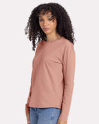 Next Level 3911, T-Shirts - Long Sleeve, Desert Pink