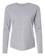 Next Level 3911, T-Shirts - Long Sleeve, Heather Grey