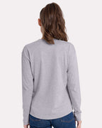 Next Level 3911, T-Shirts - Long Sleeve, Heather Grey