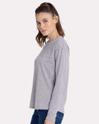 Next Level 3911, T-Shirts - Long Sleeve, Heather Grey
