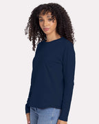 Next Level 3911, T-Shirts - Long Sleeve, Midnight Navy