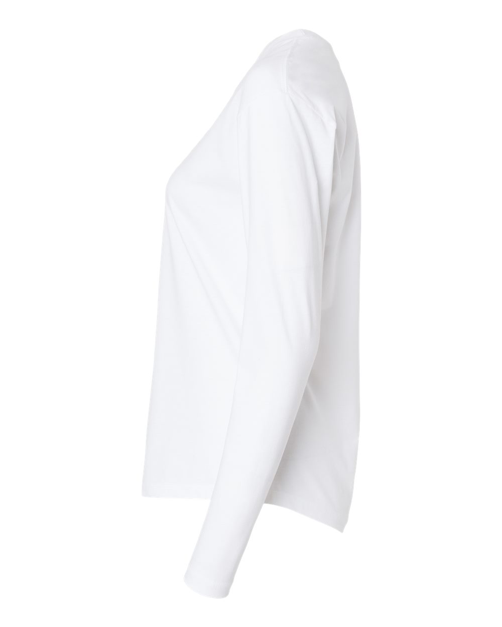 Next Level 3911, T-Shirts - Long Sleeve, White