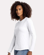 Next Level 3911, T-Shirts - Long Sleeve, White
