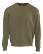 Next Level 9003, Fleece - Premium - Crew, Military Green
