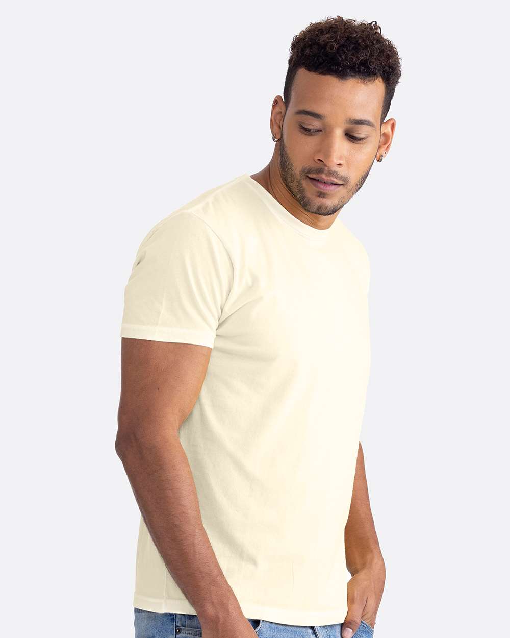 Next Level 3600SW, T-Shirts - Premium, Washed Natural