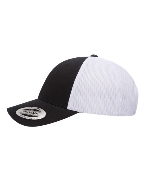 YP Classics 6601, Elite Cap, Black/ White