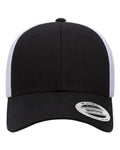 YP Classics 6601, Elite Cap, Black/ White