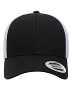 YP Classics 6601, Elite Cap, Black/ White