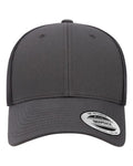 YP Classics 6601, Elite Cap, Charcoal/ Black
